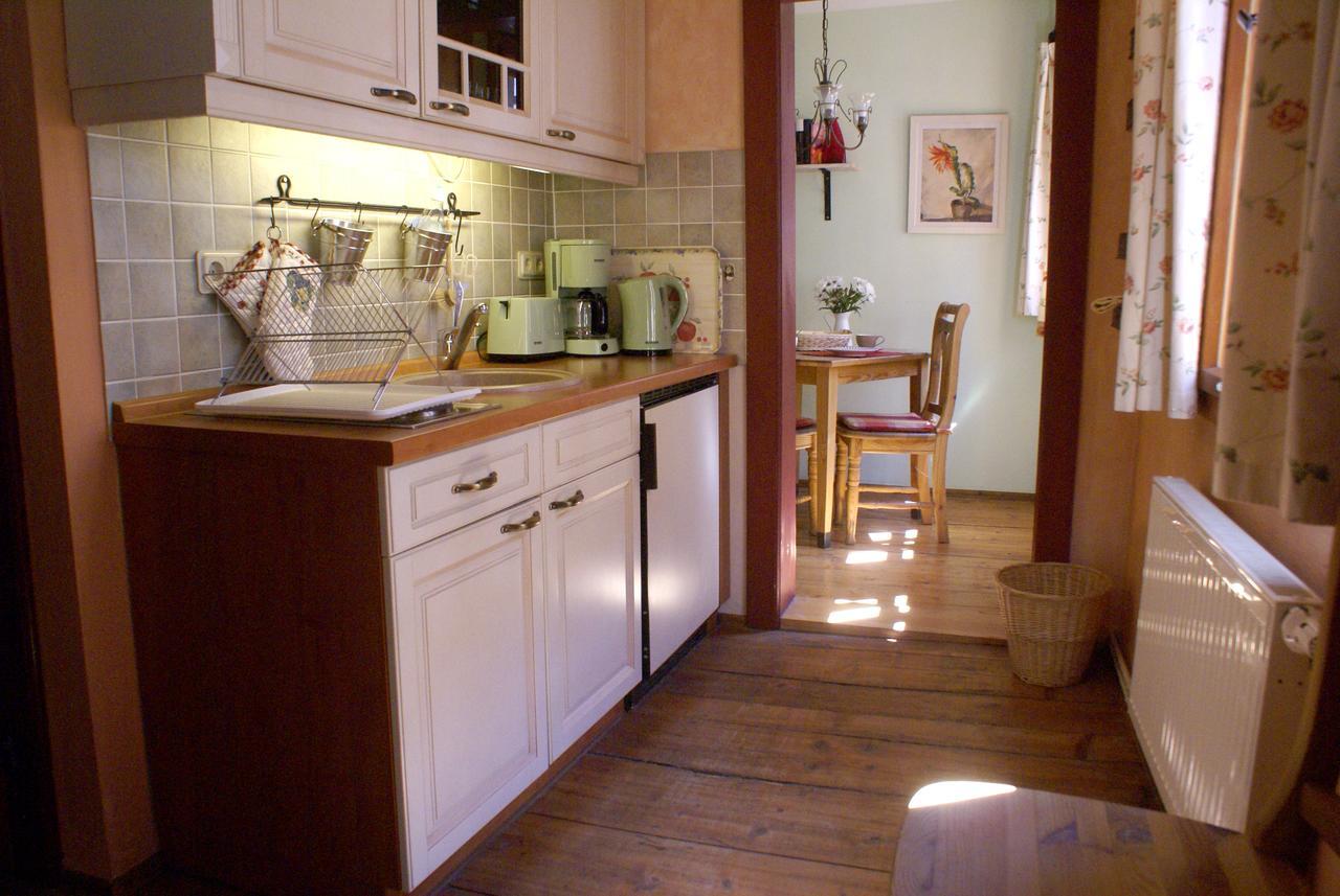 Ferienwohnung Im Schuhhof Quedlinburg Bagian luar foto